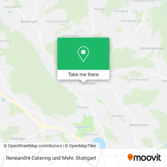 Карта Renéandré Catering und Mehr