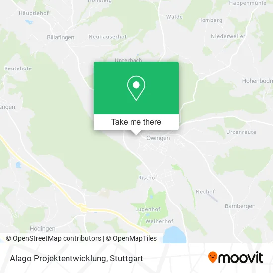 Карта Alago Projektentwicklung