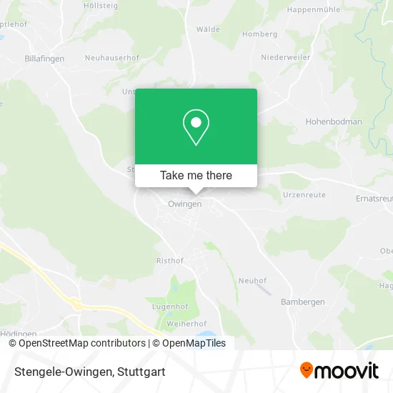 Карта Stengele-Owingen