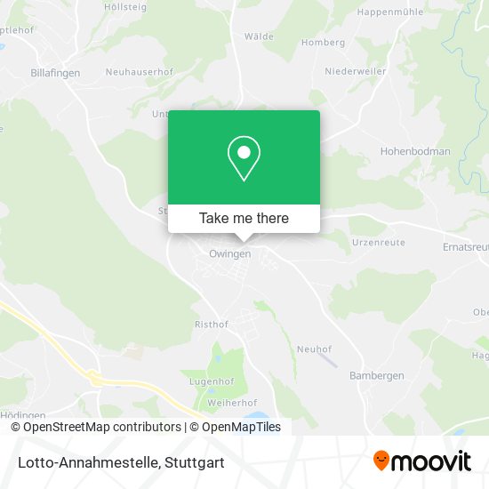 Lotto-Annahmestelle map