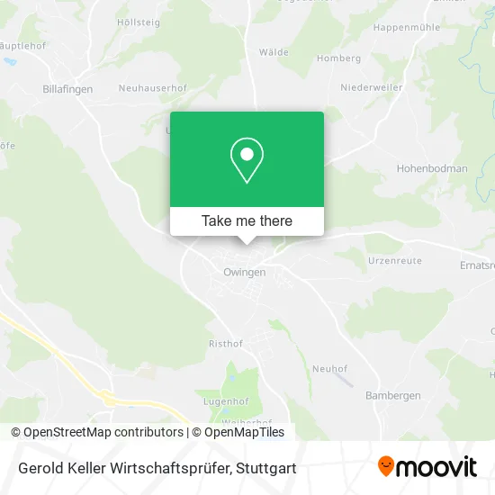 Карта Gerold Keller Wirtschaftsprüfer