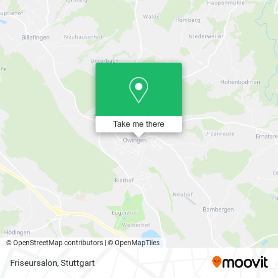 Карта Friseursalon