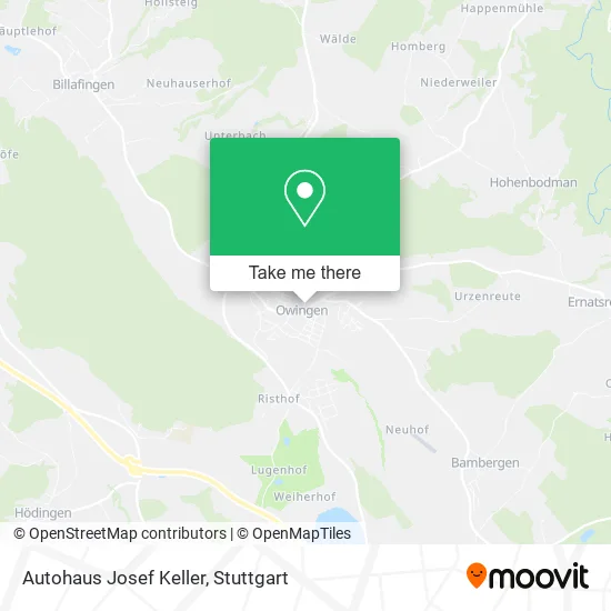 Карта Autohaus Josef Keller