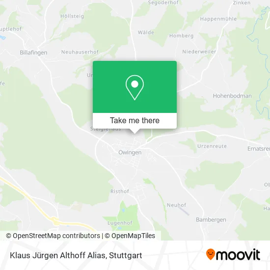 Карта Klaus Jürgen Althoff Alias