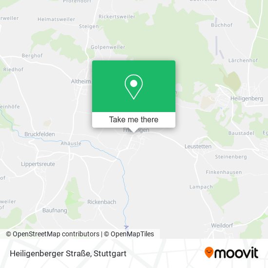 Heiligenberger Straße map
