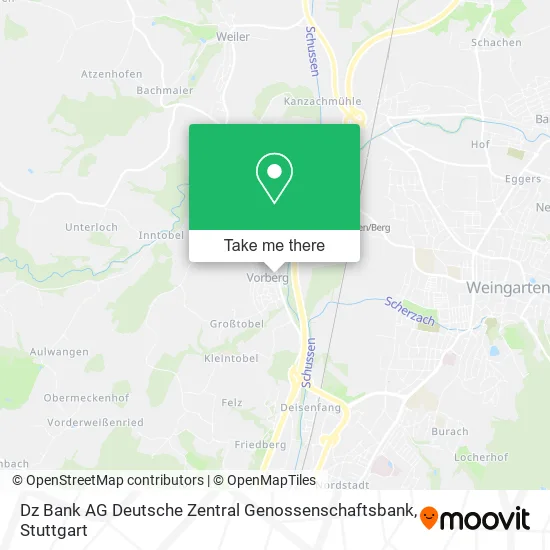 Карта Dz Bank AG Deutsche Zentral Genossenschaftsbank
