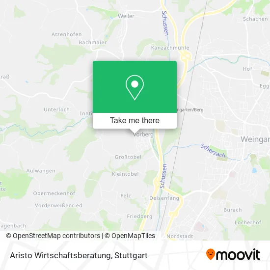 Карта Aristo Wirtschaftsberatung