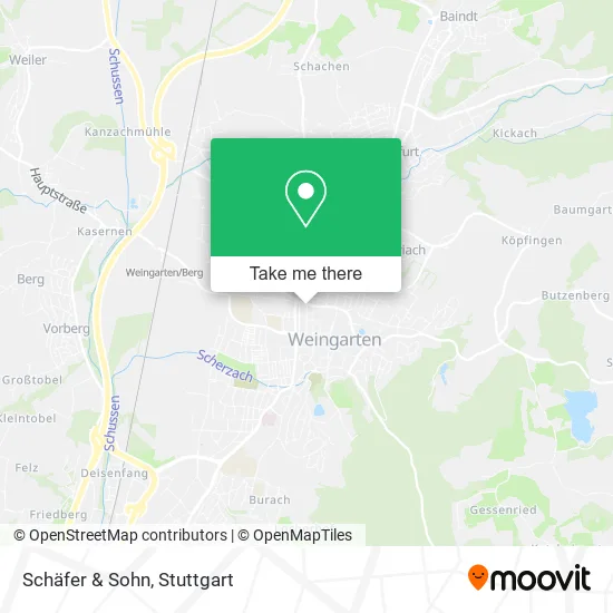 Карта Schäfer & Sohn