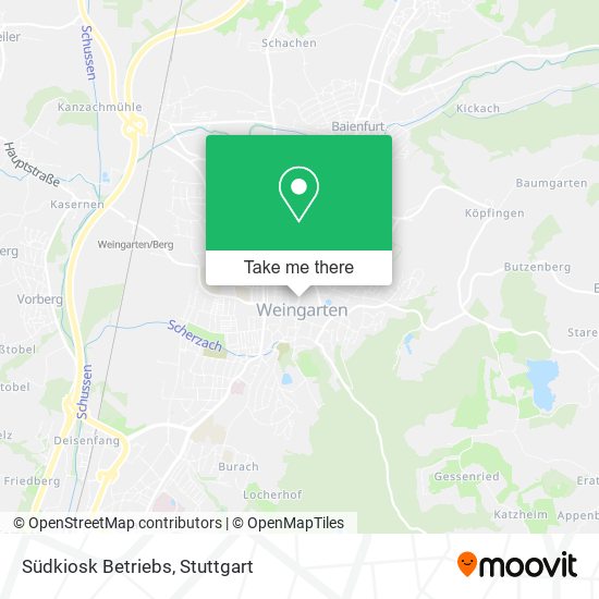 Карта Südkiosk Betriebs