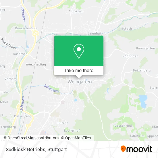 Карта Südkiosk Betriebs