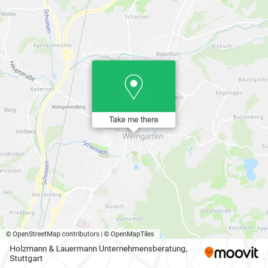Карта Holzmann & Lauermann Unternehmensberatung