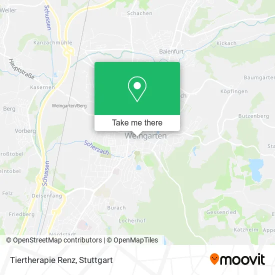 Карта Tiertherapie Renz