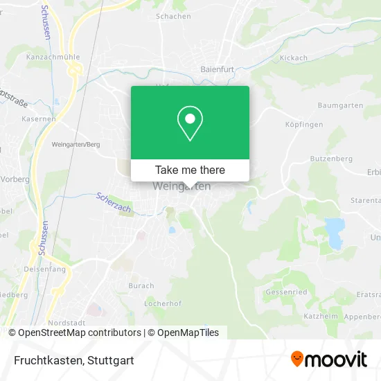 Карта Fruchtkasten