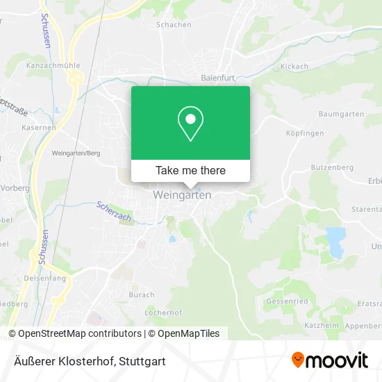 Карта Äußerer Klosterhof