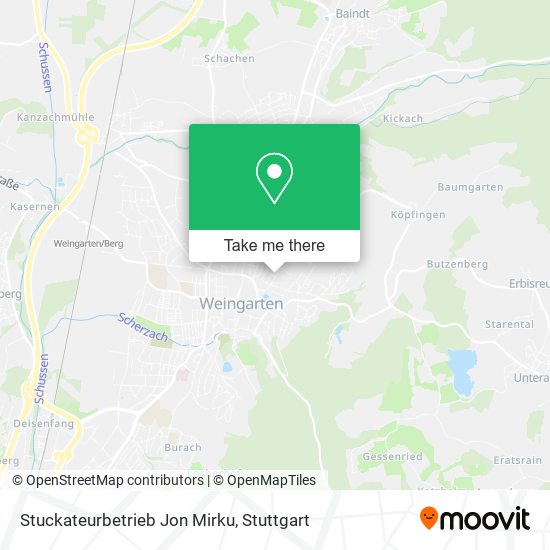 Stuckateurbetrieb Jon Mirku map