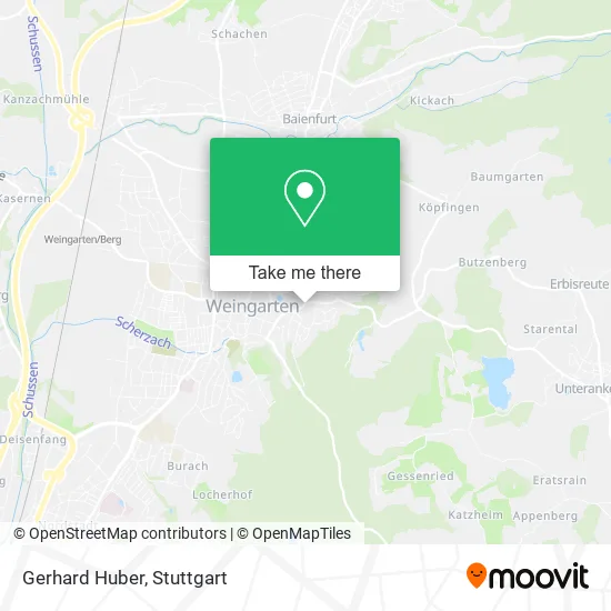 Карта Gerhard Huber