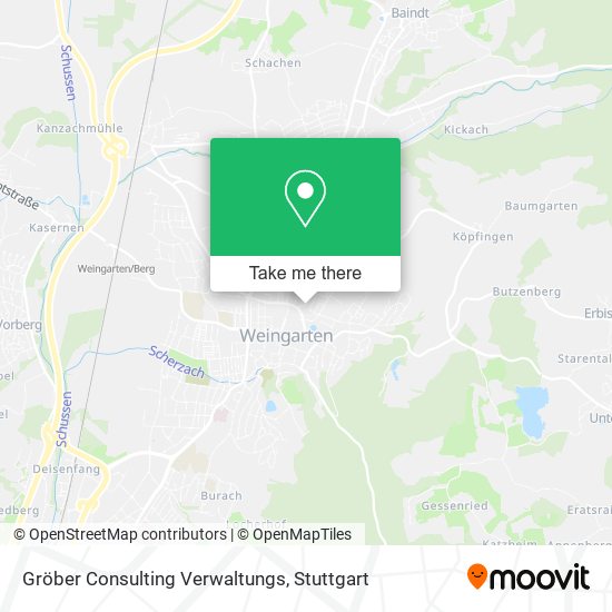 Gröber Consulting Verwaltungs map