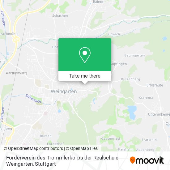 Förderverein des Trommlerkorps der Realschule Weingarten map