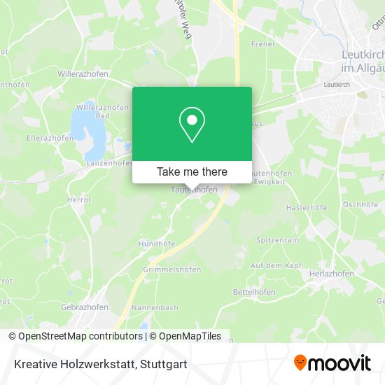 Kreative Holzwerkstatt map