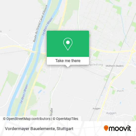 Карта Vordermayer Bauelemente