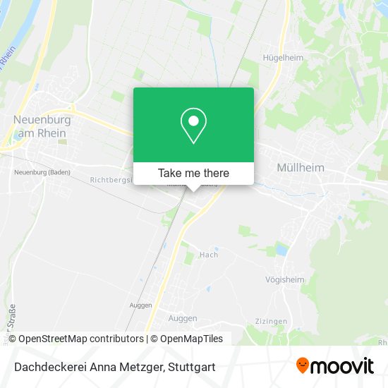 Карта Dachdeckerei Anna Metzger