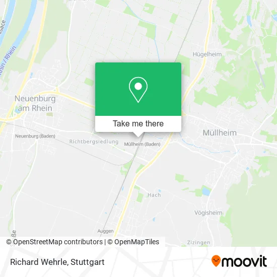 Richard Wehrle map