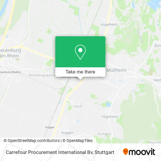 Карта Carrefour Procurement International Bv