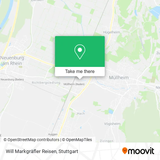 Карта Will Markgräfler Reisen