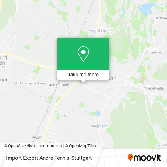 Import Export André Fennis map