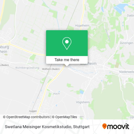 Карта Swetlana Meisinger Kosmetikstudio