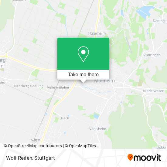 Карта Wolf Reifen