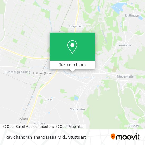 Карта Ravichandran Thangarasa M.d.