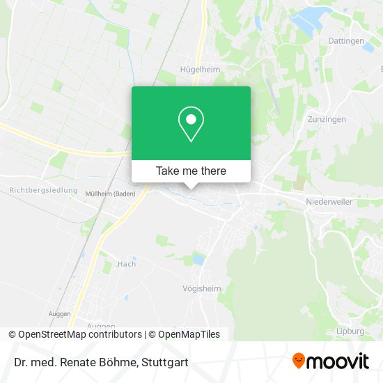 Dr. med. Renate Böhme map