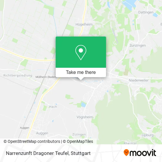 Карта Narrenzunft Dragoner Teufel