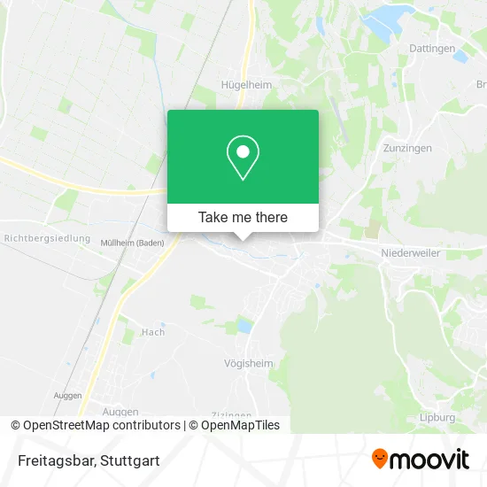 Карта Freitagsbar