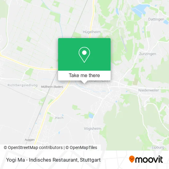 Карта Yogi Ma - Indisches Restaurant