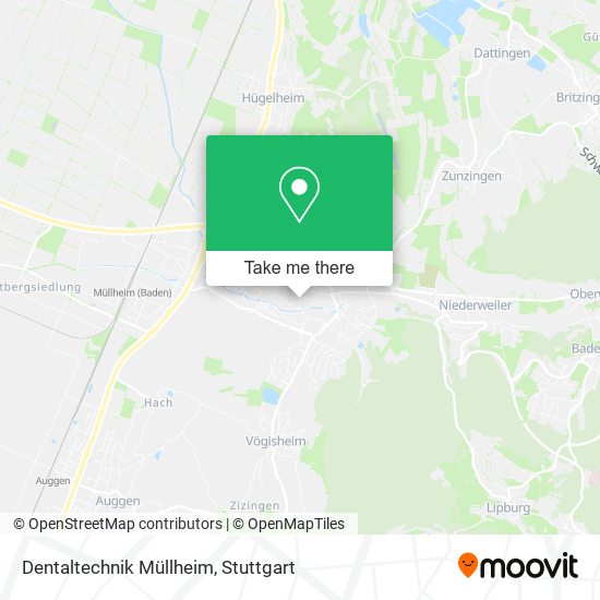 Dentaltechnik Müllheim map