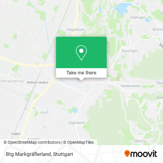 Карта Btg Markgräflerland