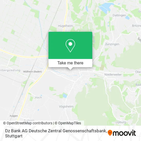 Карта Dz Bank AG Deutsche Zentral Genossenschaftsbank