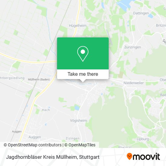 Jagdhornbläser Kreis Müllheim map