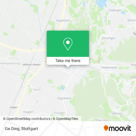 Карта Ge Ding