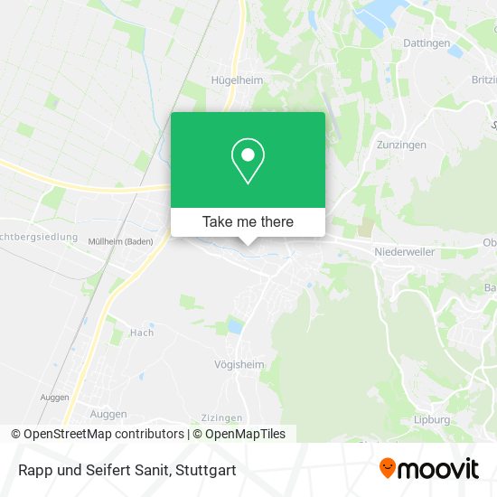 Карта Rapp und Seifert Sanit