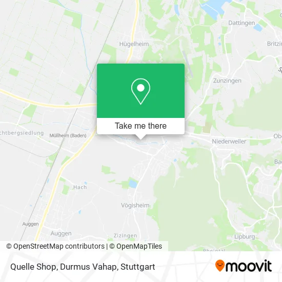 Карта Quelle Shop, Durmus Vahap