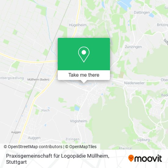 Praxisgemeinschaft für Logopädie Müllheim map