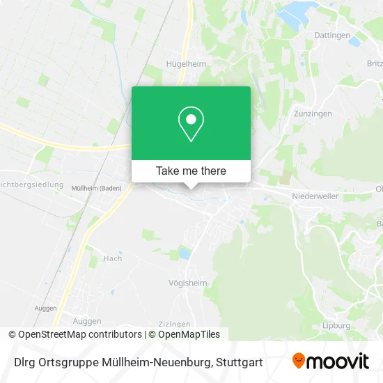 Карта Dlrg Ortsgruppe Müllheim-Neuenburg