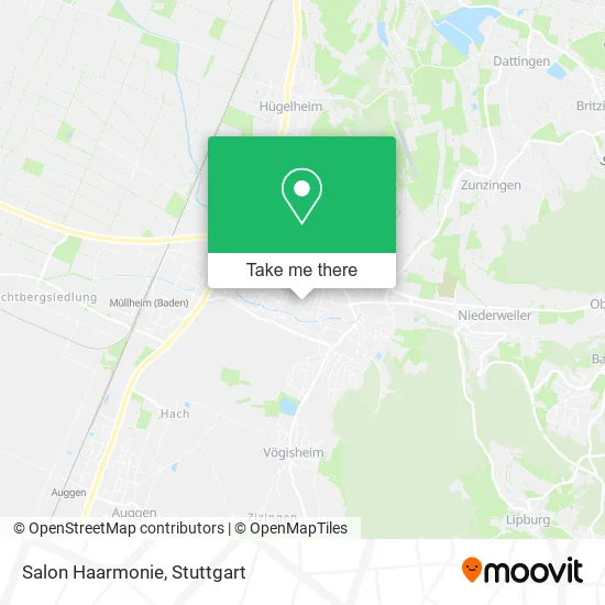 Карта Salon Haarmonie