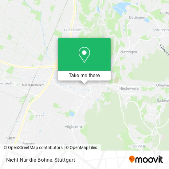 Карта Nicht Nur die Bohne