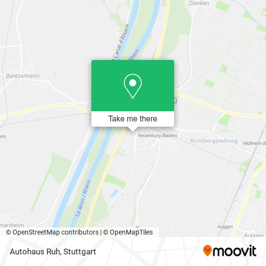 Autohaus Ruh map