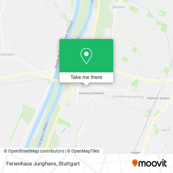 Ferienhaus Junghans map