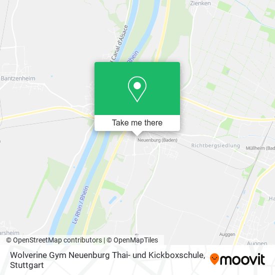 Карта Wolverine Gym Neuenburg Thai- und Kickboxschule